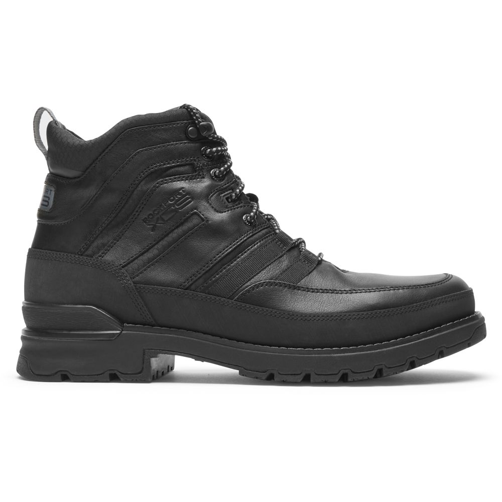 Botas Rockport Total Motion Trek Modern Waterproof Homem - Pretas ( 926-GFTNXP )